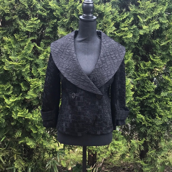 Textured jacket - Picture 1 of 7